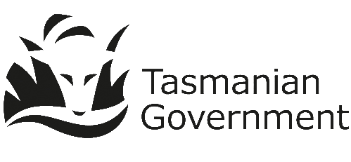 Tasmanian Government logo monochrome